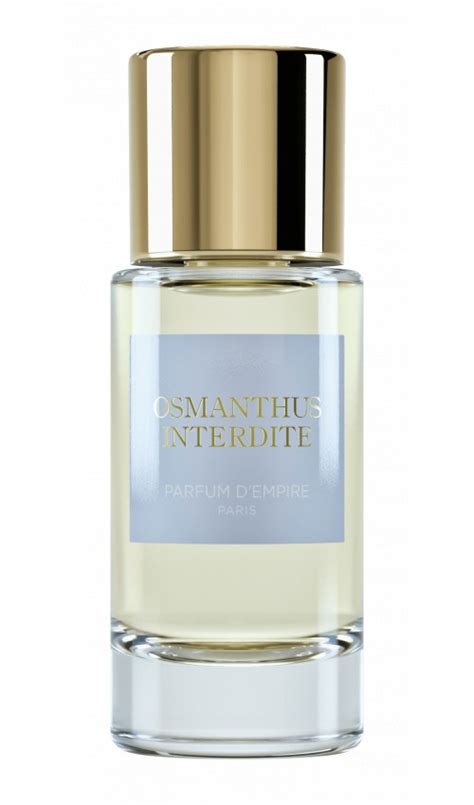 parfum d'empire osmanthus interdite.